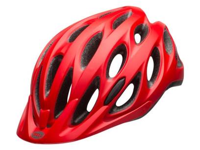 KASK ROWEROWY BELL TRACKER MATTE RED ROZ.54-61CM