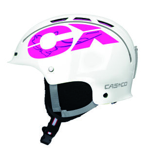 Kask narciarski CASCO CX-3 Junior white pink 18/19